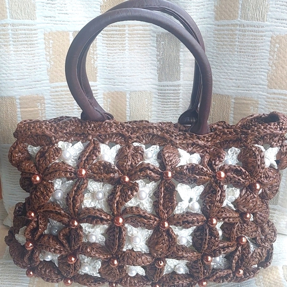 Raffia bag (never used)